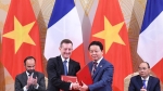 Bộ Tài nguyên và Môi trường ký 2 văn kiện hợp tác giữa Việt Nam và Pháp