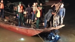 Vụ ô tô tông gãy lan can lao xuống sông Hồng: Tìm thấy hai thi thể gồm một nam một nữ trong xe
