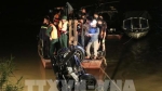 Đã tìm thấy 2 nạn nhân trong vụ ô tô lao xuống sông Hồng