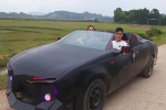 Hai anh em độ ôtô cũ thành 'siêu xe' ở Hà Tĩnh