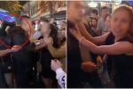 Bắt quả tang chồng đi chơi với bồ trên phố Tạ Hiện, vợ xông lại giật tóc nhân tình, nhờ người xung quanh quay clip post Facebook