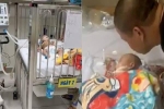 Bố mẹ đau đớn kể lại phút bé trai 4 tháng ở Hà Nội tử vong do ngủ bị đè