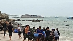 Đảo Phú Qúy xuất hiện sóng bạc đầu trước khi bão số 9 đến
