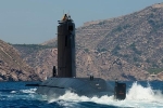 Tàu ngầm Tây Ban Nha không vào được căn cứ vì quá dài
