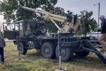 Pháo tự hành 155 mm gắn trên xe tải của quân đội Mỹ