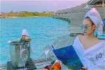 Khu resort ngắm cá heo ở Maldives khiến Minh Hằng phấn khích
