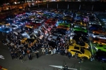 Giới nhà giàu Nhật Bản dùng hàng trăm siêu xe Lamborghini thắp sáng cả thành phố Yokohama