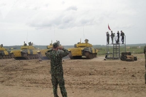 NÓNG: Video, hình ảnh lính tăng Việt Nam tập luyện, chấp nhận thách thức ở Tank Biathlon 2018