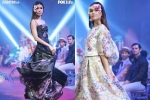 Minh Tú, Thanh Vy catwalk ở chung kết Asia's Next Top Model