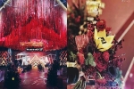Cô dâu chú rể mê BigBang, trang trí hôn trường màu đỏ rực khiến cộng đồng fan thích thú