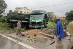 Nghệ An: Xe tải lao vào nhà dân, lái xe may mắn thoát chết