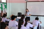 Lớp học chữ Việt trên đất Lào