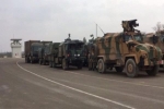 Cận cảnh thiết giáp Thổ Nhĩ Kỳ áp sát biên giới Syria