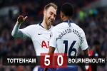Tottenham 5-0 Bournemouth: Spurs thăng hoa lên ngôi nhì