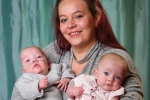 Bà mẹ đi vào lịch sử y học sau khi sinh đôi 2 con cách nhau 12 ngày