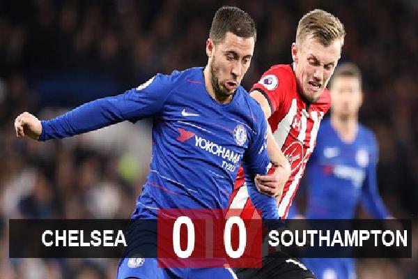 Chelsea 0-0 Southampton: Hazard, Morata kém sắc, Chelsea bất lực