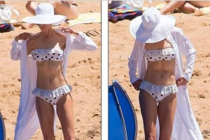 Ảnh diện bikini hiếm hoi của Nicole Kidman gây bất ngờ