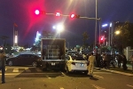 Xe tải lại húc văng nhiều xe đang dừng chờ đèn đỏ ở Đà Nẵng