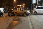 Nam CSGT lái xe ô tô gây tai nạn liên hoàn