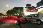 BMW gây tai nạn liên hoàn ở Sài Gòn