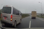 Đề nghị Bộ Quốc phòng xác minh xe biển đỏ chạy lùi trên cao tốc Hà Nội - Thái Nguyên