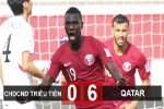 CHDCND Triều Tiên 0-6 Qatar: Almoez Ali thăng hoa với cú poker