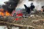 [NÓNG] Iran: Máy bay chở khách Boeing-707 rơi gần thủ đô Tehran