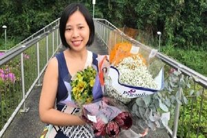 Cô gái Việt giành giải vàng cuộc thi hoa lớn nhất Malaysia