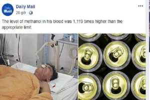 Vụ truyền 15 lon bia vào cơ thể để… cứu bệnh nhân ngộ độc rượu gây chấn động trên báo chí nước ngoài