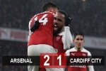 Arsenal 2-1 Cardiff: Hạ Cardiff City, Arsenal áp sát top 4