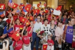 Fan Philippines mặc áo cờ đỏ sao vàng, nồng nhiệt đón chào H'Hen Niê khiến mỹ nhân Việt suýt khóc