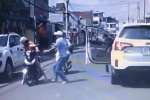 Truy tìm lái xe côn đồ đánh phụ nữ giữa đường ở Đồng Nai