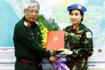 Gặp nữ sĩ quan Việt Nam đầu tiên thực hiện nhiệm vụ gìn giữ hòa bình