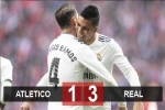Atletico 1-3 Real: Thắng derby, Real chiếm vị trí thứ 2 của Atletico