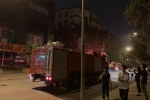 Hà Nội: Cháy lớn ở chung cư vào lúc nửa đêm