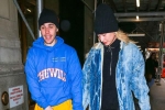 Justin Bieber phơi phới bên vợ sau điều trị trầm cảm