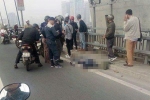 Hà Nội: Xe buýt đâm tử vong người đàn ông đi xe máy cùng chiều trên cầu Nhật Tân