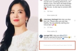 Song Hye Kyo bất ngờ khóa bình luận trên Instagram, chuyện gì đang xảy ra?