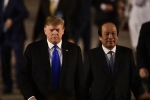 Khoảnh khắc đầu tiên của Tổng thống Trump tại Hà Nội