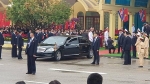 Cận cảnh chiếc xe bọc thép hạng sang Chủ tịch Kim Jong Un sử dụng để di chuyển về Hà Nội