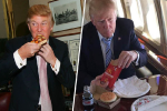 Thói quen 'ăn sáng như hành khất bữa tối như vua' của Tổng thống Trump