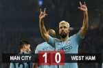 Man City 1-0 West Ham: Người hùng Aguero lập công trên chấm penalty