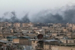 Không quân Syria dội bom trúng đoàn xe của phiến quân HTS ở đông Idlib