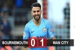 Bournemouth 0-1 Man City: Tái chiếm ngôi đầu