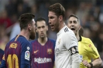 Ramos nói gì sau cú vung tay vào mặt Messi?