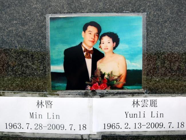 Bia má» vá»£ chá»ng Min Lin vÃ  Lily Lin. áº¢nh: Dailytelegraph.com.au