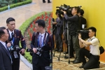 Phóng viên Triều Tiên: Camera không chân, 3 máy ảnh trĩu người
