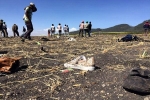 Hình ảnh đầu tiên từ hiện trường vụ rơi máy bay thảm khốc ở Ethiopia: Tất cả đều cháy rụi