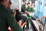 [NÓNG] Nổ bình gas trên tàu, 6 người bị thương nặng