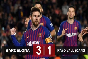 Barcelona 3-1 Rayo Vallecano: Đẳng cấp vượt trội